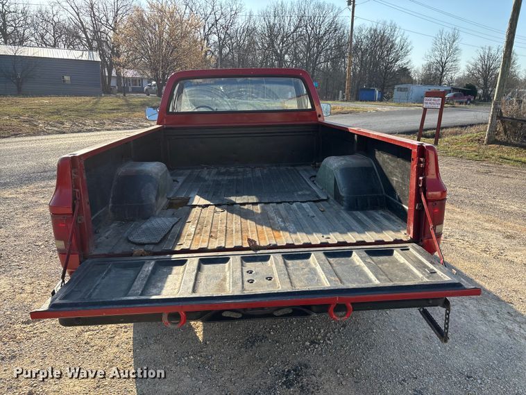 image for item FG0180 1985 Chevrolet D30 Military Postal Unit pickup truck