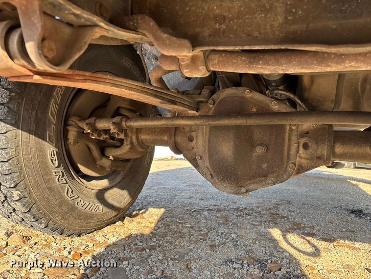 image for item FG0180 1985 Chevrolet D30 Military Postal Unit pickup truck