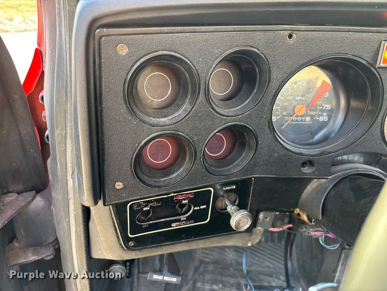 image for item FG0180 1985 Chevrolet D30 Military Postal Unit pickup truck