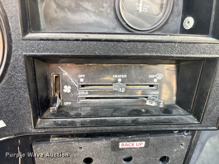 image for item FG0180 1985 Chevrolet D30 Military Postal Unit pickup truck