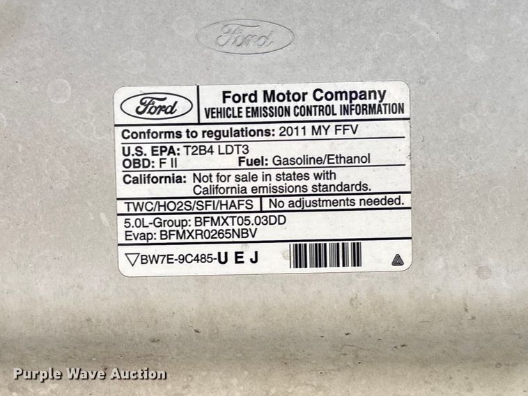 image for item FG0181 2011 Ford F150 pickup truck