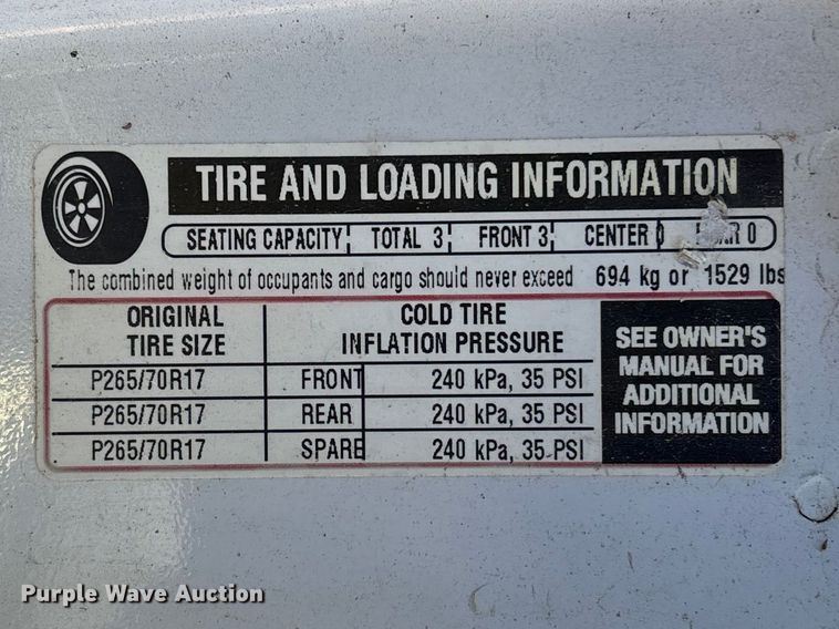 image for item FG0187 2005 Chevrolet Silverado 1500 pickup truck