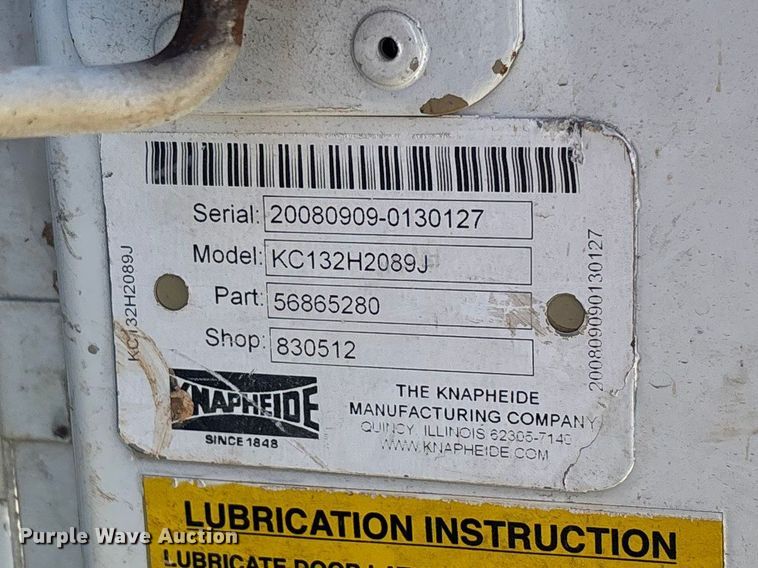 image for item FG0189 2008 Chevrolet Silverado 2500 utility bed pickup truck