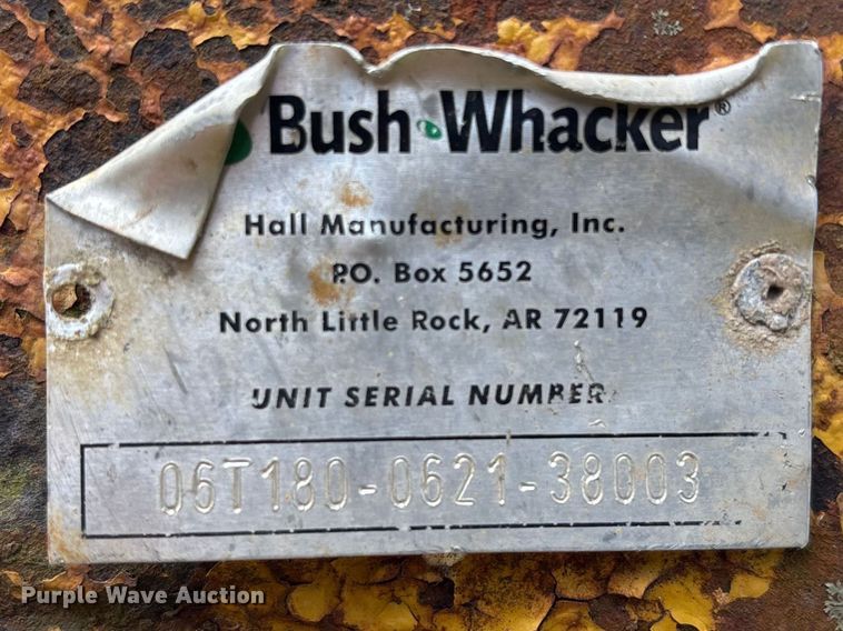 image for item FG0190 Bush Whacker batwing rotary mower