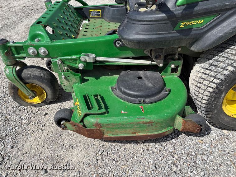 image for item FG0192 2018 John Deere Z960M ZTR lawn mower