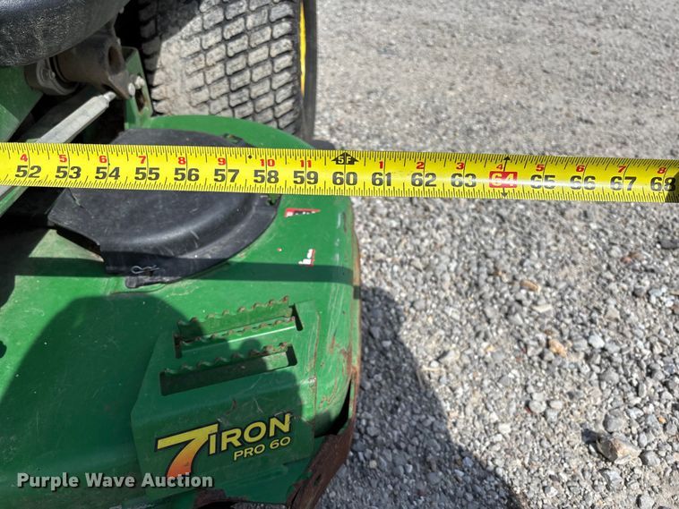 image for item FG0192 2018 John Deere Z960M ZTR lawn mower