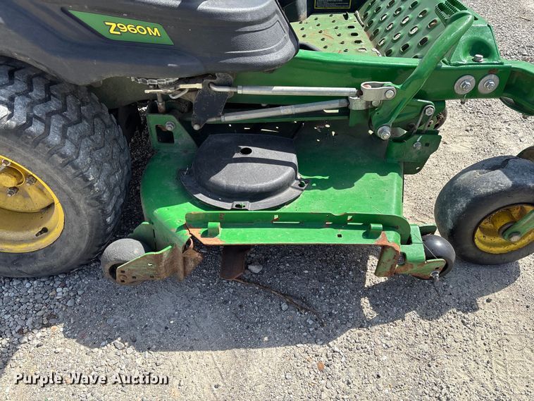 image for item FG0192 2018 John Deere Z960M ZTR lawn mower