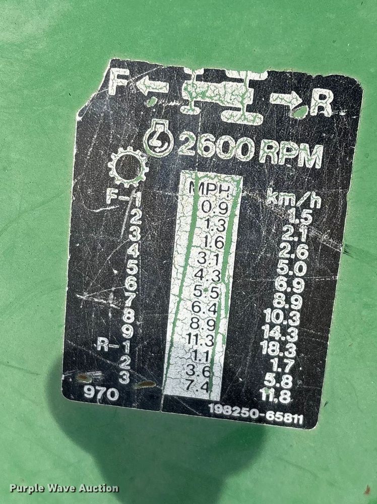 image for item FG0206 John Deere 970 MFWD tractor