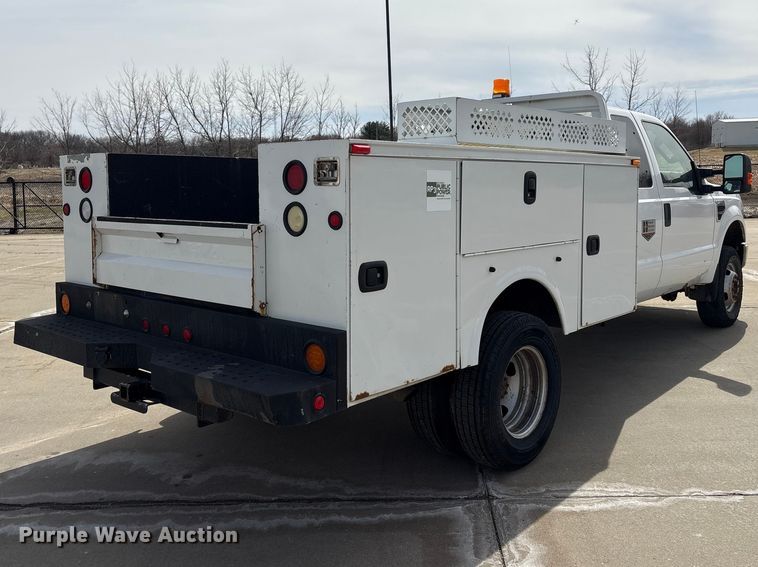 image for item FG2775 2010 Ford F350 Super Duty Ext. Cab utility bed pickup truck