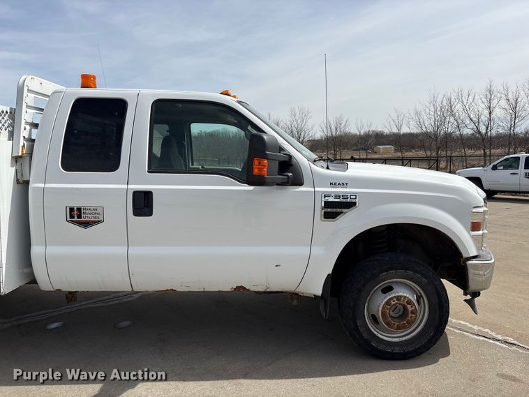 image for item FG2775 2010 Ford F350 Super Duty Ext. Cab utility bed pickup truck