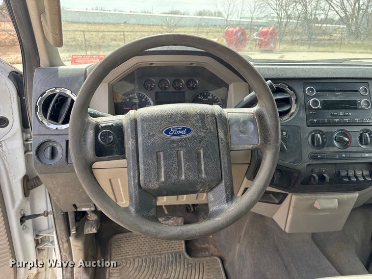 image for item FG2775 2010 Ford F350 Super Duty Ext. Cab utility bed pickup truck