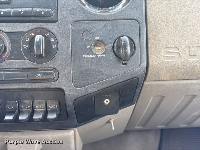 image for item FG2775 2010 Ford F350 Super Duty Ext. Cab utility bed pickup truck