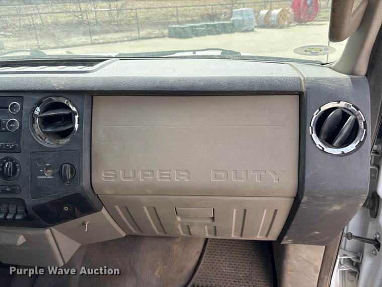 image for item FG2775 2010 Ford F350 Super Duty Ext. Cab utility bed pickup truck