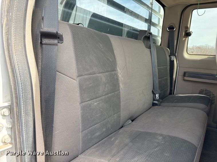 image for item FG2775 2010 Ford F350 Super Duty Ext. Cab utility bed pickup truck