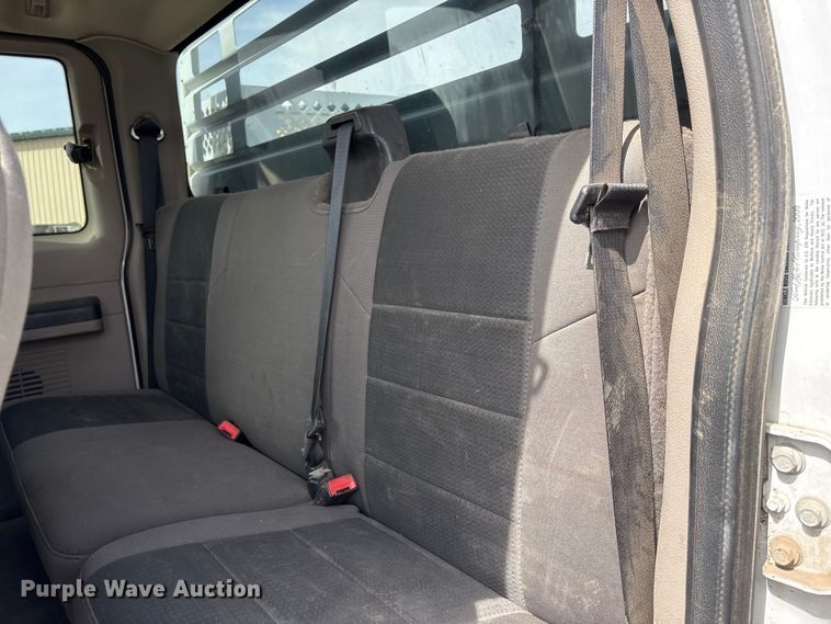 image for item FG2775 2010 Ford F350 Super Duty Ext. Cab utility bed pickup truck