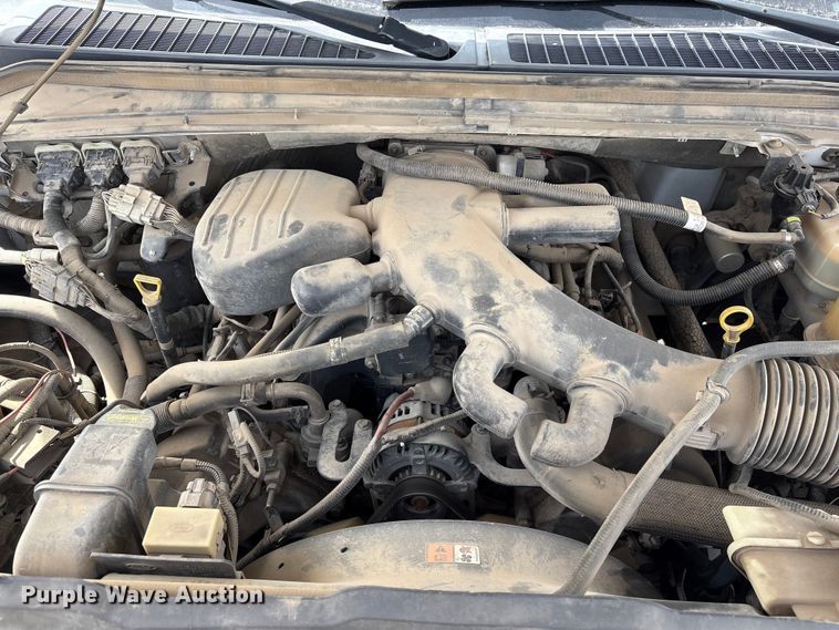 image for item FG2775 2010 Ford F350 Super Duty Ext. Cab utility bed pickup truck