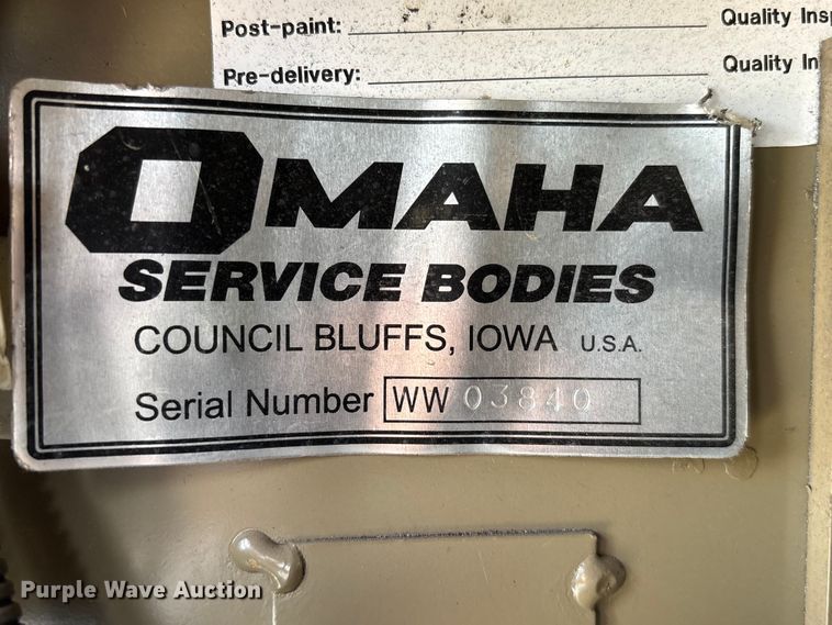 image for item FG2775 2010 Ford F350 Super Duty Ext. Cab utility bed pickup truck