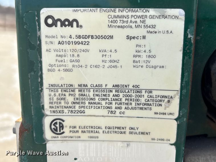 image for item FG2777 2001 Ford E350 van with bucket lift