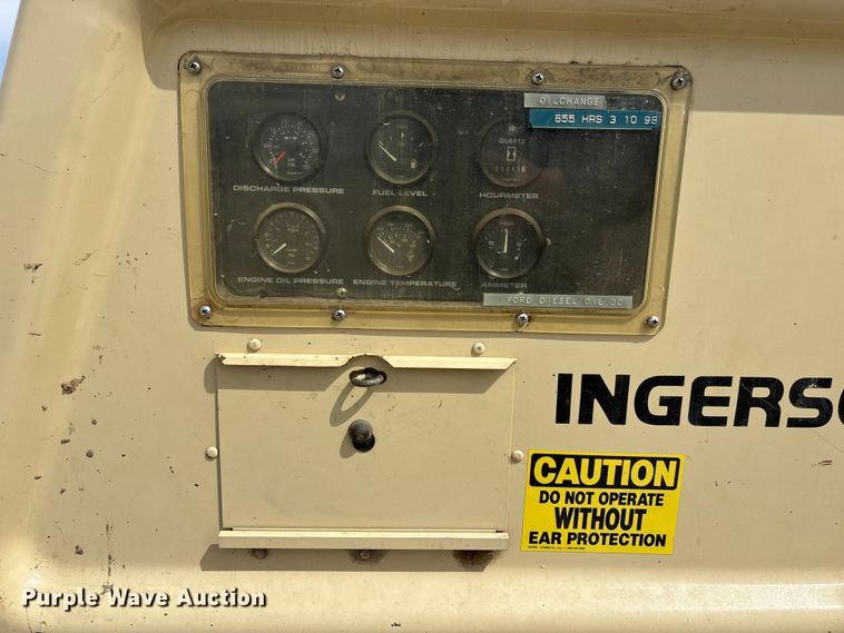 image for item FG2778 1989 Ingersoll Rand 185 Air compressor