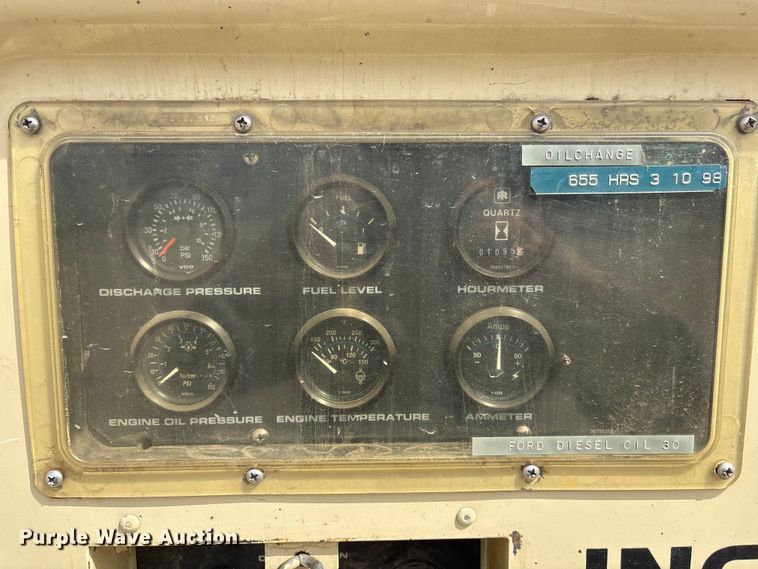 image for item FG2778 1989 Ingersoll Rand 185 Air compressor