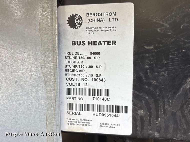 image for item FG2779 2011 Freightliner B2 school bus