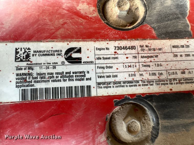 image for item FG2779 2011 Freightliner B2 school bus