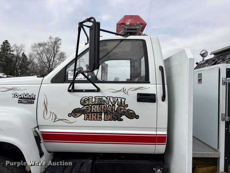 image for item FG2816 1994 GMC C7 pumper fire truck