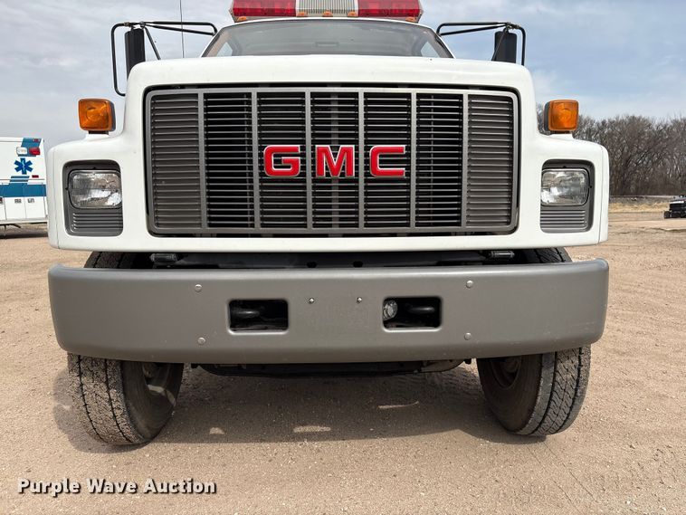 image for item FG2816 1994 GMC C7 pumper fire truck