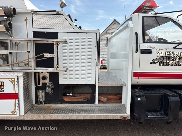 image for item FG2816 1994 GMC C7 pumper fire truck