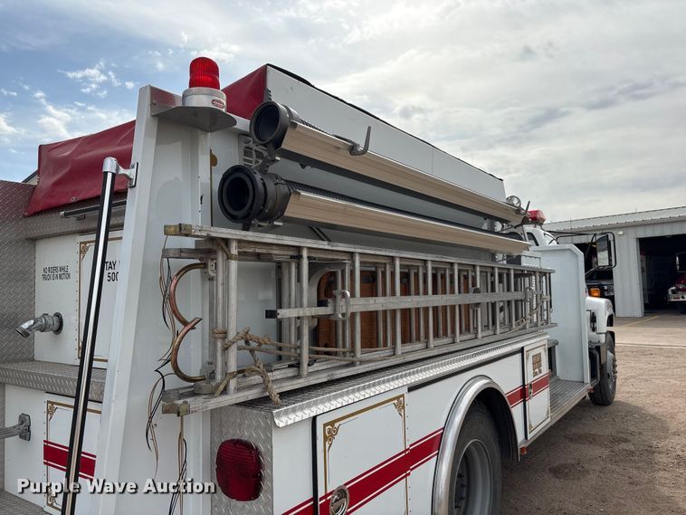 image for item FG2816 1994 GMC C7 pumper fire truck