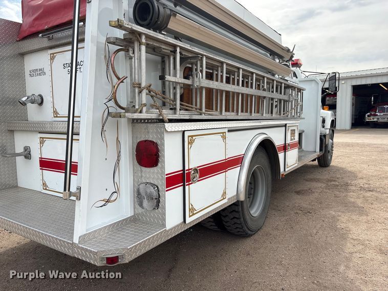 image for item FG2816 1994 GMC C7 pumper fire truck