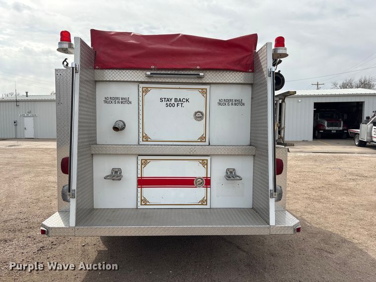 image for item FG2816 1994 GMC C7 pumper fire truck
