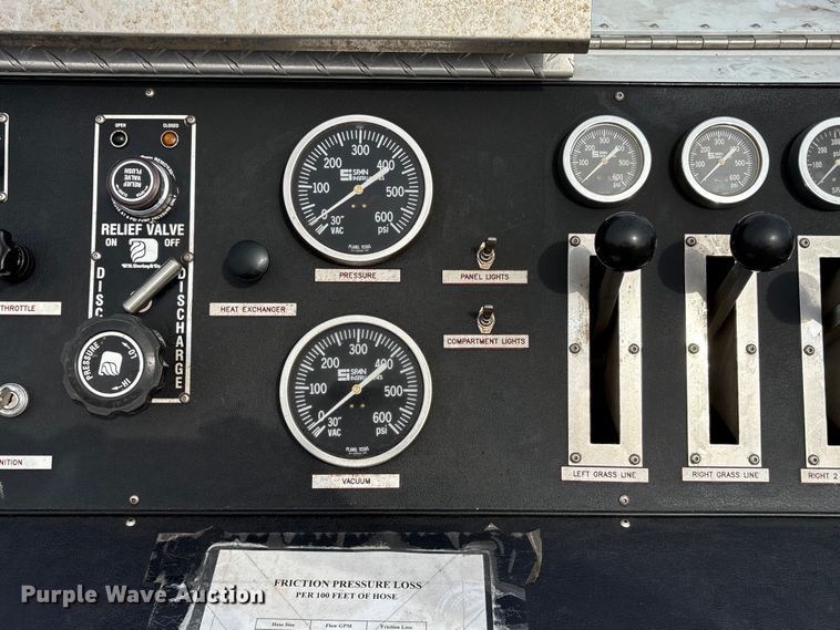 image for item FG2816 1994 GMC C7 pumper fire truck