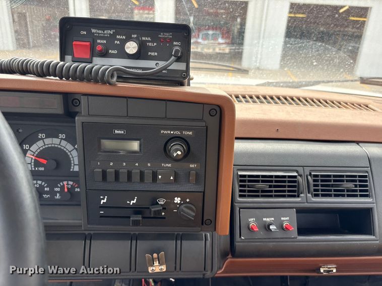 image for item FG2816 1994 GMC C7 pumper fire truck