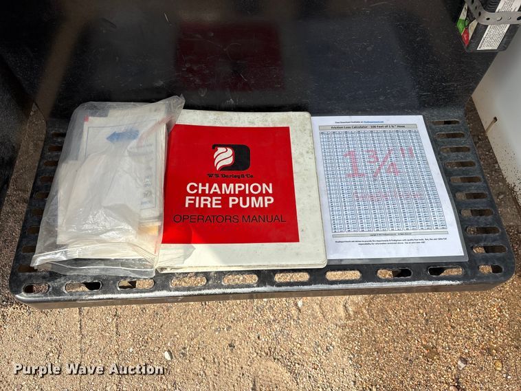 image for item FG2816 1994 GMC C7 pumper fire truck