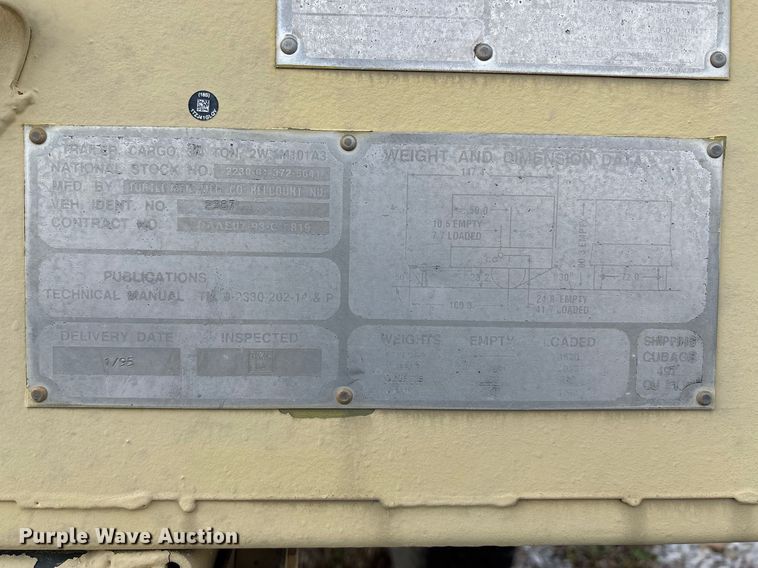 image for item FH7011 Turtle MTN utility trailer