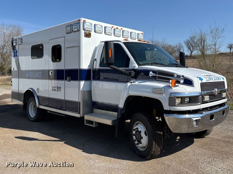 image for item FI0861 2008 Chevrolet C4500 ambulance