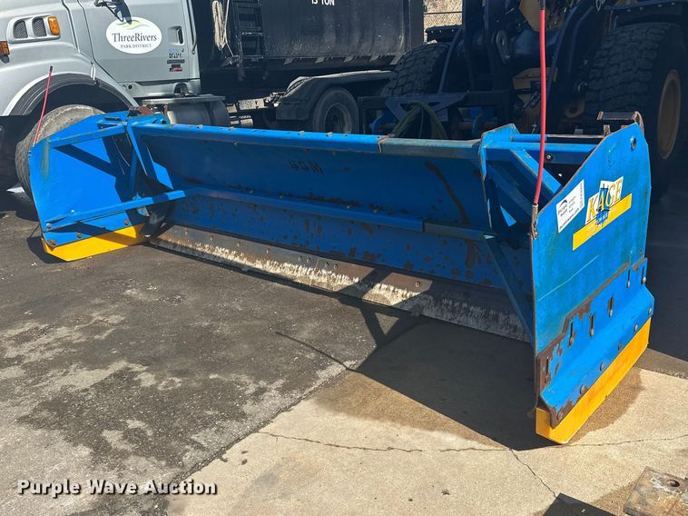 image for item FK0009 Kage Snow plow box system wheel loader snow pusher