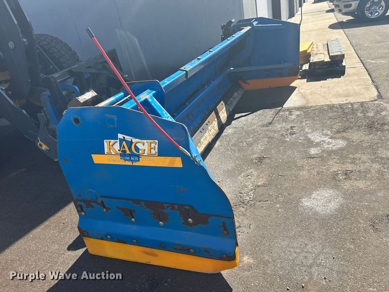 image for item FK0009 Kage Snow plow box system wheel loader snow pusher