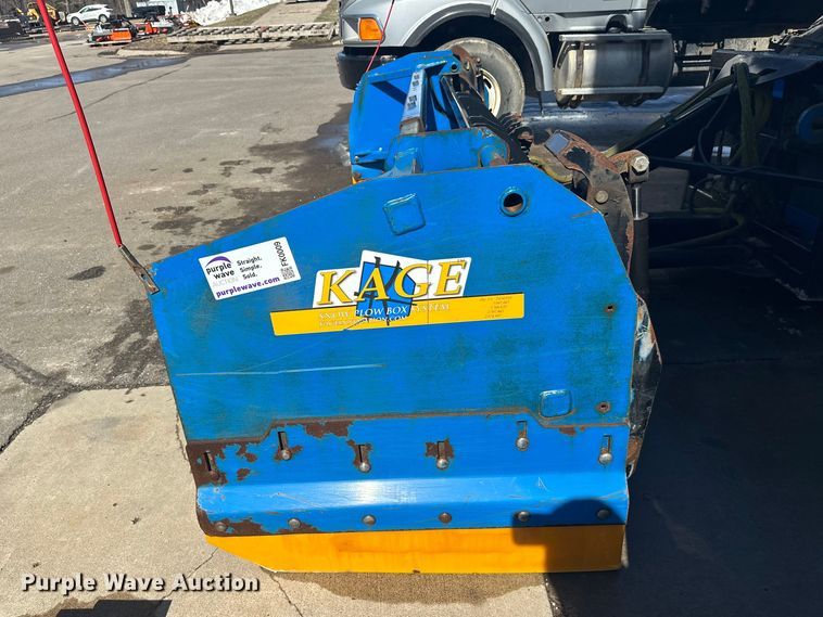 image for item FK0009 Kage Snow plow box system wheel loader snow pusher