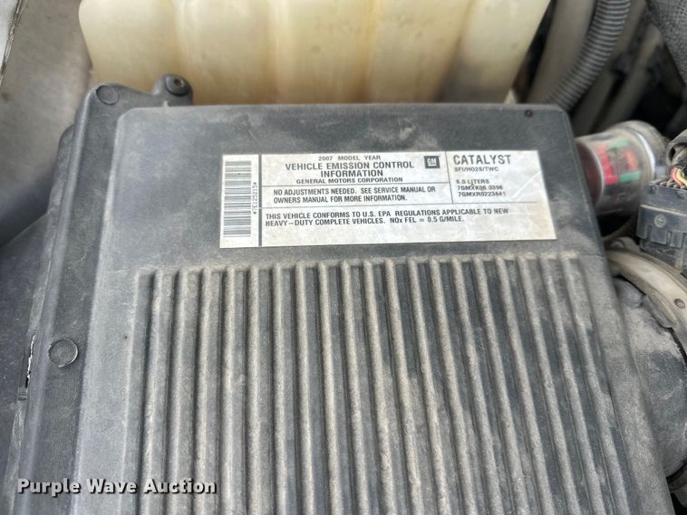 image for item FK0023 2007 Chevrolet Silverado 2500HD pickup truck