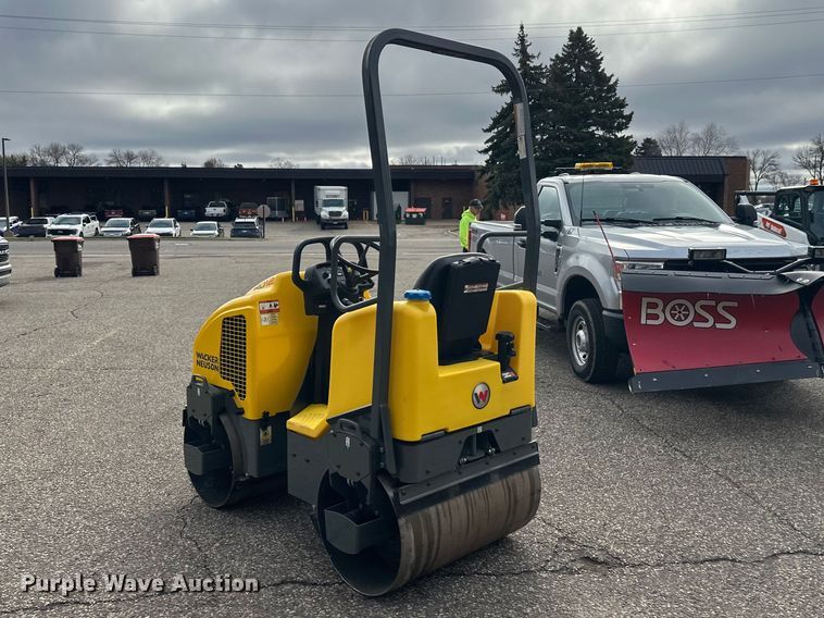 image for item FK0030 Wacker Neuson RD12 double drum vibratory roller