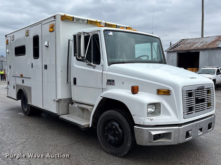 image for item FK1246 2001 Freightliner FL60 sewer inspection truck