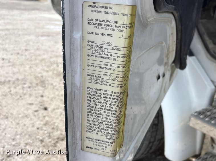 image for item FK1298 1998 Freightliner FL50 utility / service truck