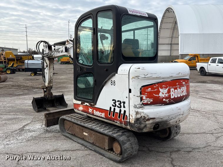 image for item FK1300 2008 Bobcat 331G mini excavator