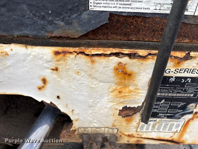 image for item FK1300 2008 Bobcat 331G mini excavator