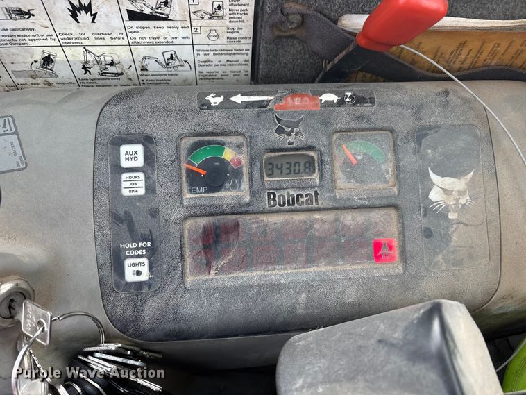 image for item FK1300 2008 Bobcat 331G mini excavator