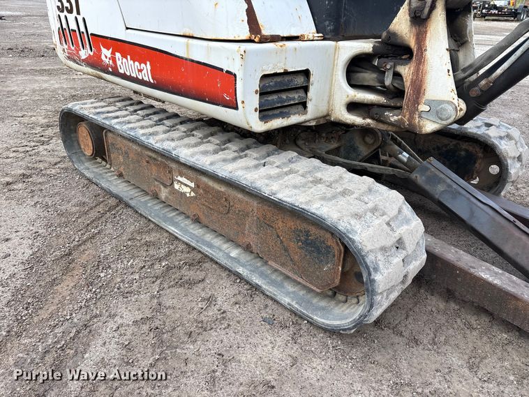 image for item FK1300 2008 Bobcat 331G mini excavator
