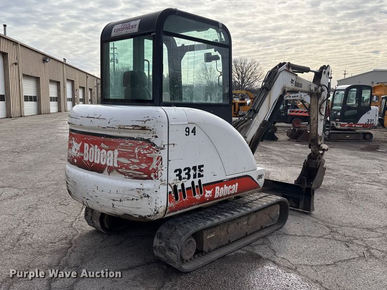 image for item FK1301 2002 Bobcat 331E*D mini excavator