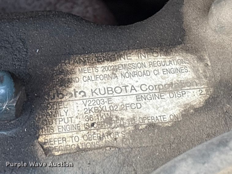 image for item FK1301 2002 Bobcat 331E*D mini excavator